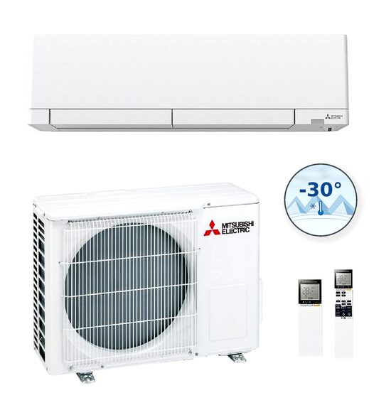 Mitsubishi Electric RW Zubadan oro kondicionierius / šilumos siurblys 3.2 kW / 2.5 kW, MSZ-RW25VG / MUZ-RW25VGHZ